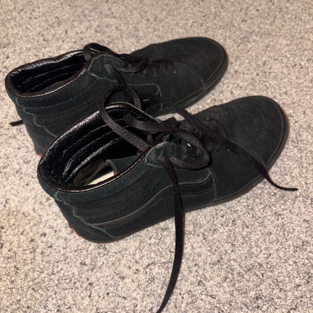 Vans Black High-Top Sneakers